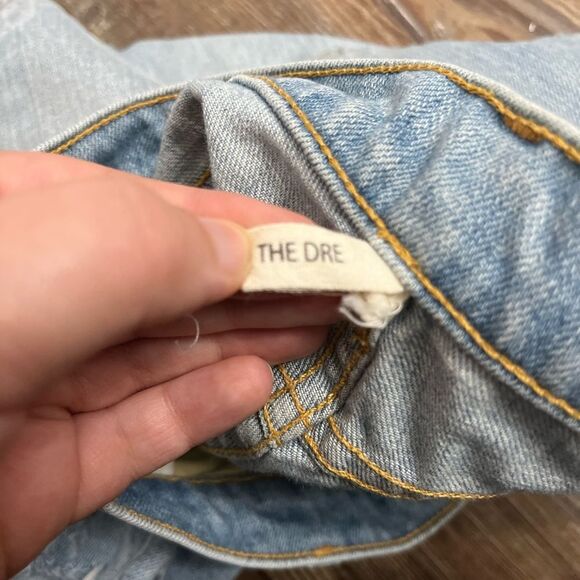 Rag and Bone The Dre Light Wash Heavily Distressed Boyfriend Jeans Size 25 - Picture 9 of 13